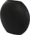 Light & Living Vaas Rayskin - Zwart - 40x14x36cm - Luxe - Kerst cadeau - Kerst cadeautjes - Cadeau vrouw - Cadeau man - Cadeau voor haar - Cadeau voor hem - Kerstcadeau - Kerst kado - Kado man - Kado vrouw