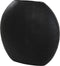 Light & Living Vaas Rayskin - Zwart - 49.5x20x45cm - Modern
