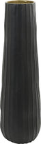 Light & Living Vaas Shaila - Zwart - Ø18cm - Modern