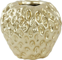 Light & Living Vaas Strawberry - Goud - 35x34x33cm - Modern