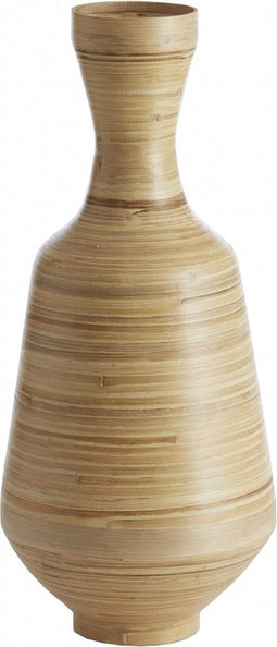 Light & Living Vaas Tulua - Hout - Hout - Naturel - 26 x 58 x 26 cm (BxHxD)