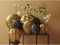 Light & Living Vaas Turtle - Zwart - 29,5x8x30cm - Modern - Sinterklaas cadeau - Sinterklaas cadeautjes - Cadeau vrouw - Cadeau man - Cadeau voor haar - Cadeau voor hem - Sint cadeau - Sint kado - Kado man - Kado vrouw