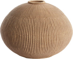 Light & Living Vaas Valerie - Bruin - Ø35cm - Modern