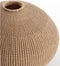 Light & Living Vaas Valerie - Bruin - Ø35cm - Modern