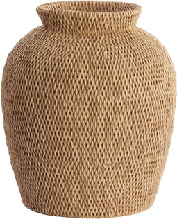 Light & Living Vaas Vedella - Bruin - Ø26cm - Modern
