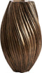 Light & Living Vaas Yatung - Antiek Brons - Ø30cm - Modern - Kerst cadeau - Kerst cadeautjes - Cadeau vrouw - Cadeau man - Cadeau voor haar - Cadeau voor hem - Kerstcadeau - Kerst kado - Kado man - Kado vrouw