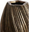 Light & Living Vaas Yatung - Antiek Brons - Ø30cm - Modern - Kerst cadeau - Kerst cadeautjes - Cadeau vrouw - Cadeau man - Cadeau voor haar - Cadeau voor hem - Kerstcadeau - Kerst kado - Kado man - Kado vrouw