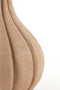 Light & Living Vaas Zucca - Bruin - Ø28,5cm - Modern