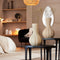 Light & Living Vaas Zucca - Crème - Ø28,5cm - Modern - Kerst cadeau - Kerst cadeautjes - Cadeau vrouw - Cadeau man - Cadeau voor haar - Cadeau voor hem - Kerstcadeau - Kerst kado - Kado man - Kado vrouw