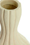 Light & Living Vaas Zucca - Crème - Ø28,5cm - Modern - Kerst cadeau - Kerst cadeautjes - Cadeau vrouw - Cadeau man - Cadeau voor haar - Cadeau voor hem - Kerstcadeau - Kerst kado - Kado man - Kado vrouw