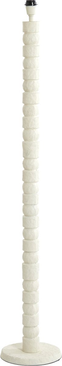 Light & Living Vloerlamp Akti - 146cm - Crème - excl. kap