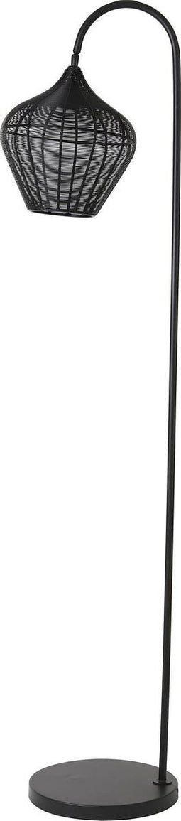 Light & Living Vloerlamp Alvaro - Zwart - 35x30x160 cm