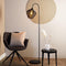 Light & Living Vloerlamp Alvaro - Zwart - 35x30x160 cm