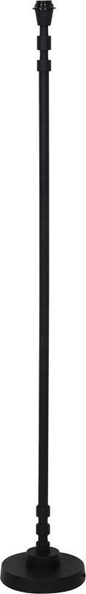 Light & Living Vloerlamp BHUTAN mat zwart 145 x Ø 22