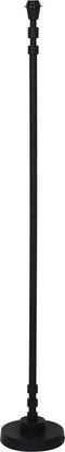 Light & Living Vloerlamp BHUTAN mat zwart 145 x Ø 22