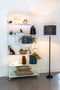 Light & Living Vloerlamp BHUTAN mat zwart 145 x Ø 22