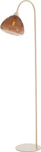 Light & Living Vloerlamp Bisho - 160cm hoog - Bruin