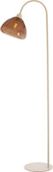 Light & Living Vloerlamp Bisho - 160cm hoog - Bruin