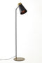 Light & Living Vloerlamp Braja - 143cm hoog - Mat Zwart/Antiek Brons