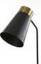Light & Living Vloerlamp Braja - 143cm hoog - Mat Zwart/Antiek Brons