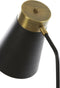 Light & Living Vloerlamp Braja - 143cm hoog - Mat Zwart/Antiek Brons