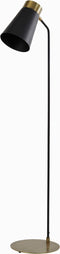 Light & Living Vloerlamp Braja - 143cm hoog - Mat Zwart/Antiek Brons