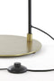 Light & Living Vloerlamp Braja - 143cm hoog - Mat Zwart/Antiek Brons