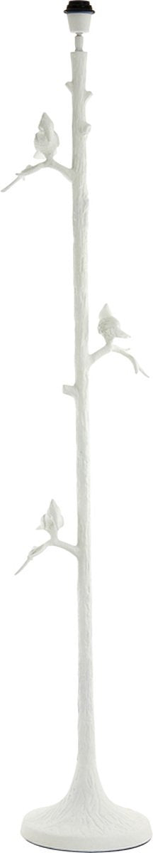 Light & Living Vloerlamp Branch - 165cm - Mat Wit - excl. kap