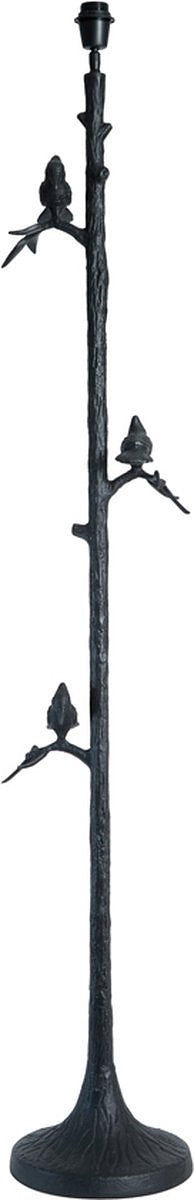 Light & Living Vloerlamp Branch - 165cm - Mat Zwart - excl. kap