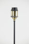 Light & Living Vloerlamp Davino - Zwart - 40x18x160cm - Klassiek,Luxe - Staande lamp voor Woonkamer - Slaapkamer