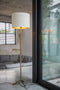 Light & Living Vloerlamp Dennis - antiek brons