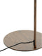 Light & Living Vloerlamp Donio - Bruin - 33.5x28x155cm - Modern - Staande lampen voor Woonkamer - Slaapkamer