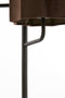 Light & Living Vloerlamp Edisa - 3-lamps - Donkerbruin/Mat Zwart