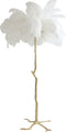 Light & Living Vloerlamp Feather - 180cm - Wit