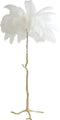 Light & Living Vloerlamp Feather - 180cm - Wit