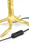 Light & Living Vloerlamp Feather - Perzik