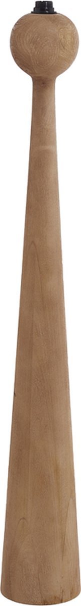Light & Living Vloerlamp Festina - Mangohout - 125cm - Naturel - excl. kap