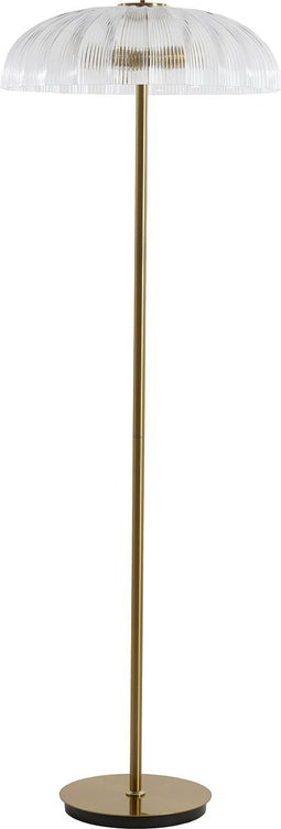 Light & Living Vloerlamp Fungo - Glas - 2-lamps - Transparant