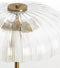 Light & Living Vloerlamp Fungo - Glas - 2-lamps - Transparant