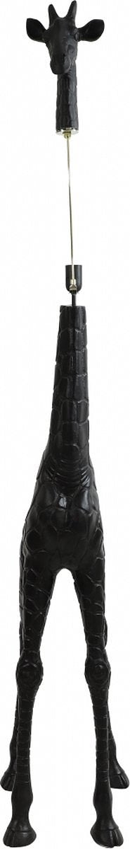 Light & Living Vloerlamp Giraffe - 184cm - Zwart - excl. kap