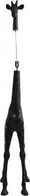 Light & Living Vloerlamp Giraffe - 184cm - Zwart - excl. kap