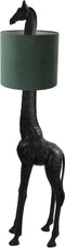 Light & Living Vloerlamp Giraffe - 184cm - Zwart - excl. kap