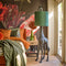 Light & Living Vloerlamp Giraffe - 184cm - Zwart - excl. kap