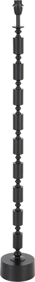 Light & Living Vloerlamp Gitaya - Zwart - Ø18cm - Luxe - Staande lampen voor Woonkamer - Slaapkamer