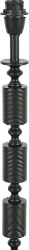 Light & Living Vloerlamp Gitaya - Zwart - Ø18cm - Luxe - Staande lampen voor Woonkamer - Slaapkamer