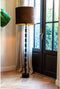 Light & Living Vloerlamp Gitaya - Zwart - Ø18cm - Luxe - Staande lampen voor Woonkamer - Slaapkamer