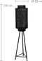 Light & Living Vloerlamp Gruaro - Zwart - Ø32cm - Oosters - Staande lamp voor Woonkamer - Slaapkamer