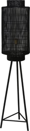 Light & Living Vloerlamp Gruaro - Zwart - Ø32cm - Oosters - Staande lamp voor Woonkamer - Slaapkamer