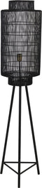 Light & Living Vloerlamp Gruaro - Zwart - Ø32cm - Oosters - Staande lamp voor Woonkamer - Slaapkamer