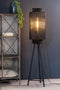 Light & Living Vloerlamp Gruaro - Zwart - Ø32cm - Oosters - Staande lamp voor Woonkamer - Slaapkamer